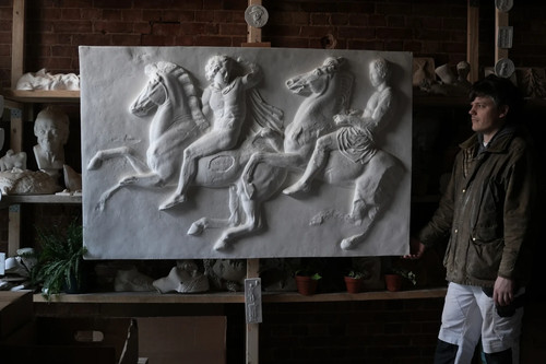 Horsemen parthenon frieze - horsemen,