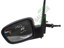 2010 HYUNDAI I10 5 Door NEARSIDE LEFT DOOR MIRROR H4 ELECTRIC RED 876100X930CA