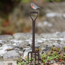 Mini Robin on Fork Metal