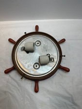 Vintage Nautical Ships Wheel