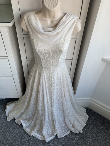 Vintage wedding dress - wedding, 1950s