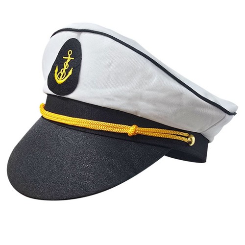 Navy captain hat adults - hat, fancy