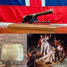 Spanish Naval Cannon “El Tigre’ Model, Nelson’s Battle of Santa Cruz c.1797