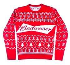 BUDWEISER BEER Mens Christmas