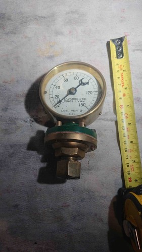Savage pressure gauge from - pressure,