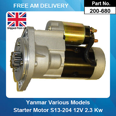 Starter motor fits - motor,