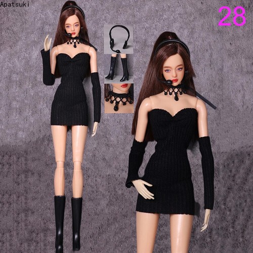 Black sweater dress - dress, clothes