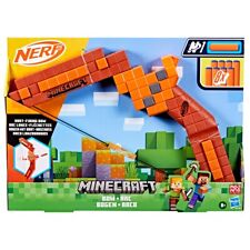 Nerf Minecraft Bow Dart Blaster, 8 Nerf N1 Darts