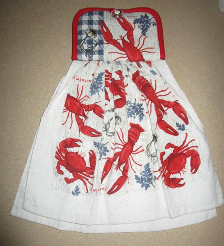 Lobster pot holder set - -, red