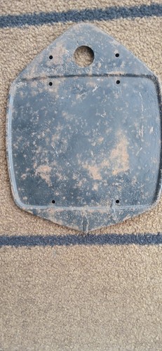 Velocette rear number plate - velocette,