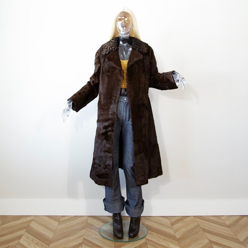 Vintage 1970s pony hair maxi - vintage,