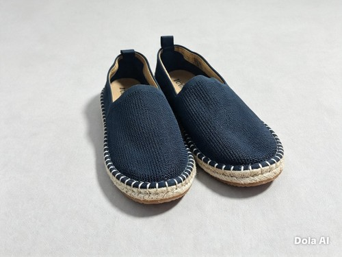 Zara navy espadrille - espadrille, slip-on