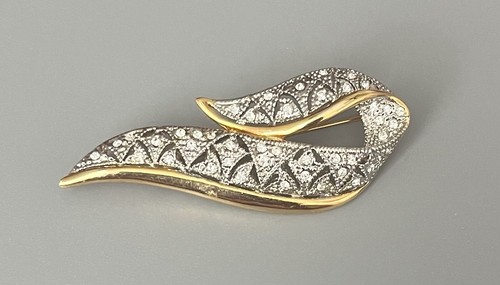 Vintage gold silver - gold, tone
