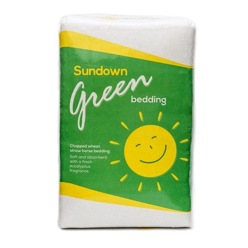 Sundown green wheat straw - green,