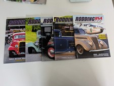 Rodding USA Magazine Bundle Of 5 Issues  36-40 From 2019