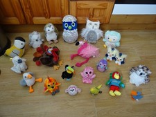 21 x Plush BIRDS Soft Toys 11 ins High max - inc. YOOHOOs, Coca-Cola Toucan