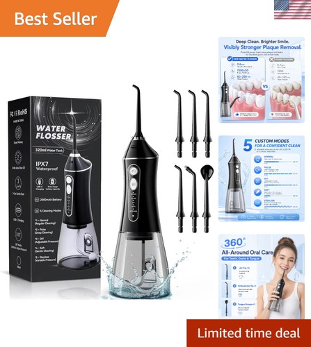 Cordless water flosser - cordless,