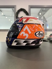 PETER HICKMAN SIGNED Arai RX7