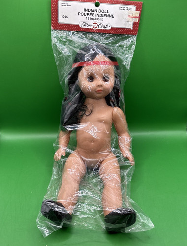 1988 fibre craft doll - doll, part-