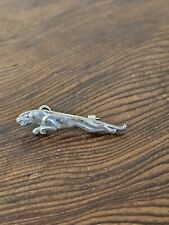 Vintage Silver Tone Leaping