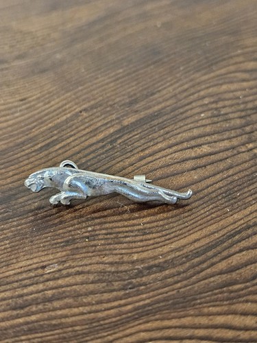 Vintage silver tone leaping - vintage,