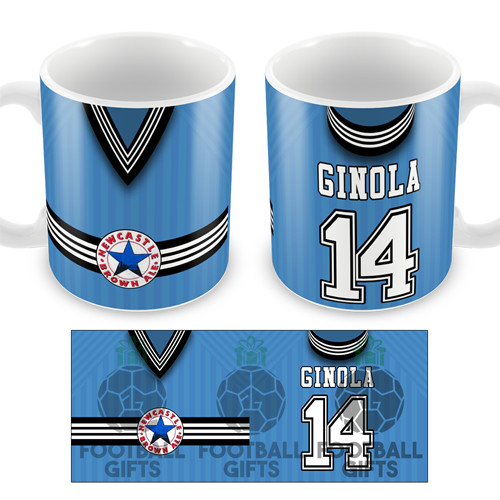 Newcastle ginola retro away - newcastle,