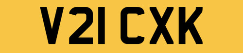 Vicky victor number plate - victor,
