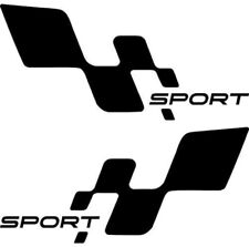 Vinyl decal sport car/van/bike