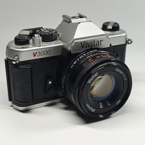 Vivitar v3000 slr 35mm film - v3000,
