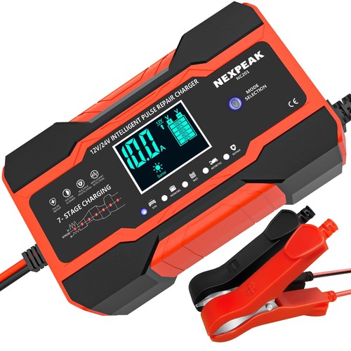 Amp car battery charger - 10-amp,
