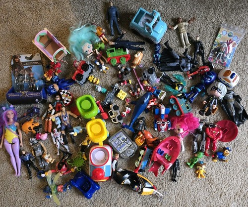 Huge mixed action figures - mixed, and