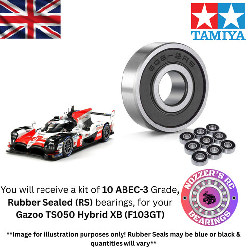 Tamiya gazoo ts050 - hybrid, xb