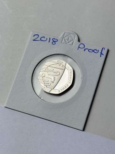 2018 proof shield 20p - 2018,