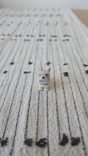 Vintage puppy pocket - vintage, in