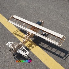 Devil King Aircraft Model Airplane Balsa Wood Fixed Wing DIY KIT Wingspan Gifts