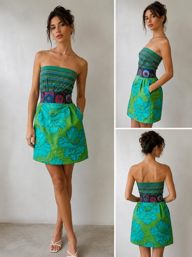 Vintage dress y2k desigual - vintage,