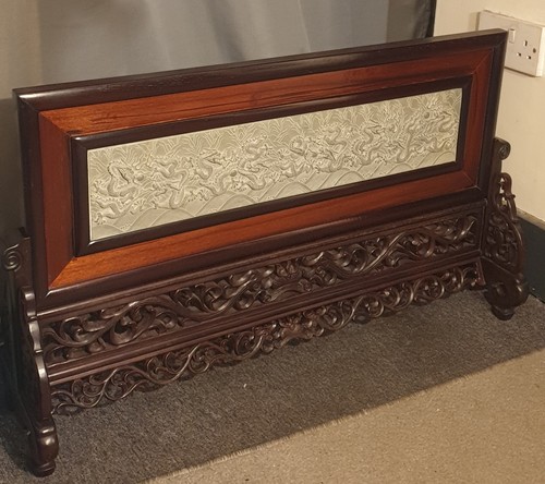 Big vintage chinese rosewood - chinese, &