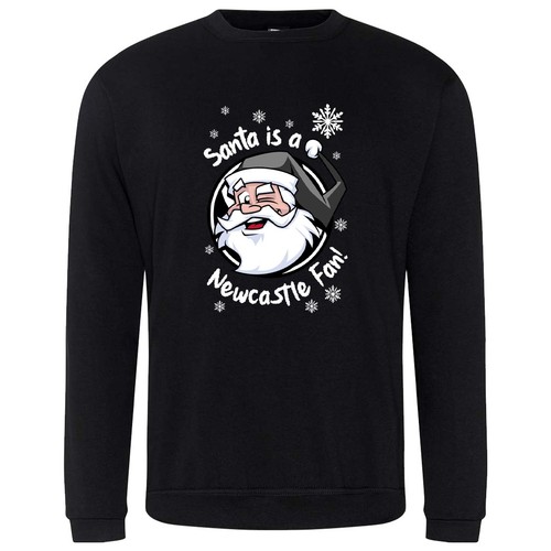 Santa newcastle fan - a,