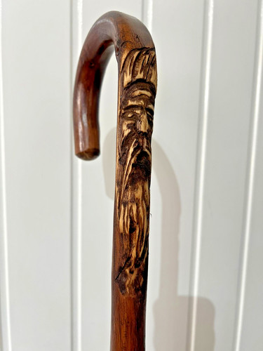 Hand crafted walking stick - crafted,