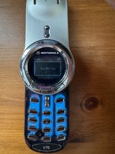 Motorola V70 Silver White