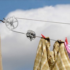 2 Pcs Clothesline Pulley