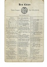 New York, Order of Eastern