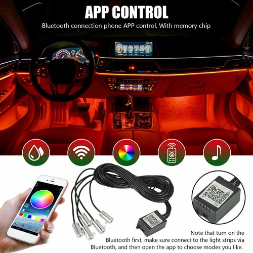 Rgb led car door - rgb, dash