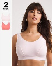 2 Pack Slimma Comfort Tops Coral & Lotus Non Wired