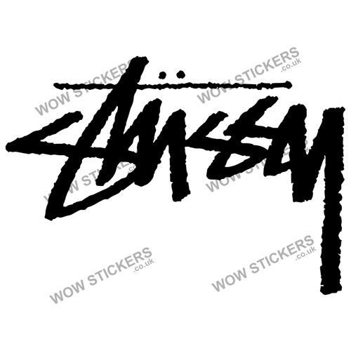 Stussy sticker decal 210x145mm - stussy,