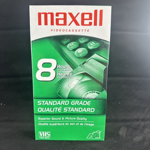 Maxell videocassette standard - videocassette,