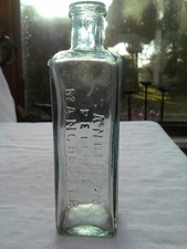 Sanderson Peter Street Manchester chemist medicine bottle c1890-1920