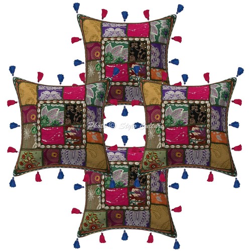 Handwoven home decor cushion - decor,