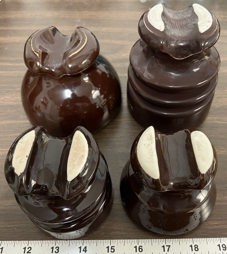Antique porcelain insulators - antique,