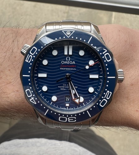 2024 omega seamaster blue - blue, 300m